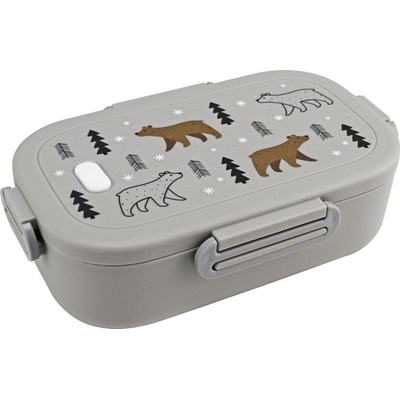 Kitchisimo Plastový desiatový box Kitchisimo 950ml medveď