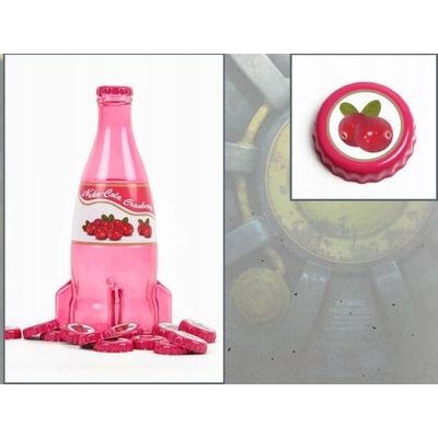 Gaya Entertainment Replika Fallout Nuka Cola Cranberry Glass Bottle