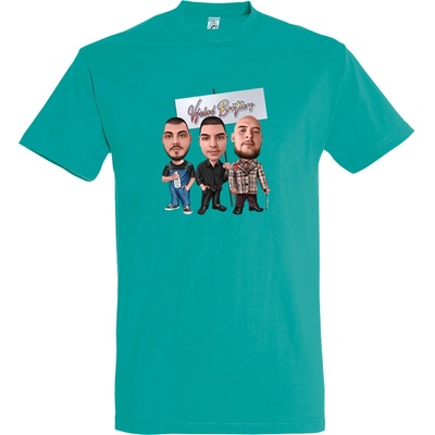 Východ Brothers tričko Východ Brothers Bledomodré