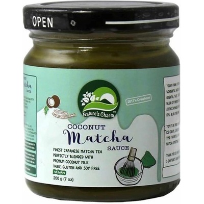 Nature´s Charm Kokosová omáčka Matcha 200 g