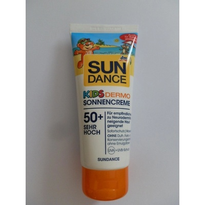 SUNDANCE Kids Dermo, dětský krém na opalování SPF 50+, 100 ml PO EXPIRACI