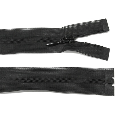 Spirálový zip no.3 skrytý rozepínací 60cm - více barev color: 732 černá