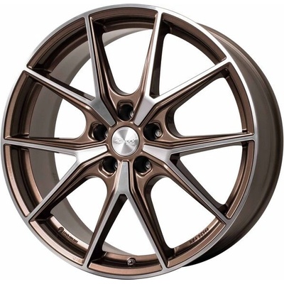 Brock B40 8x19 5x112 ET49 bronze copper polished