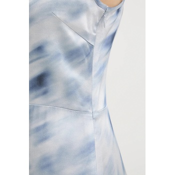 Samsøe Samsøe Рокля Samsoe Samsoe SASAGE в синьо дълга със стандартна кройка F24100145 (F24100145)