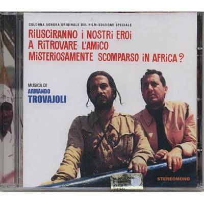 Africké dobrodružství soundtrack - CD Riusciranno I Nri Eroi A Ritrovare L Amico Misteriosamente Scomparso In Africa?