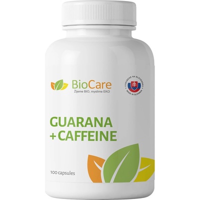 BioCare Guarana + kofeín 2×110 kapsúl