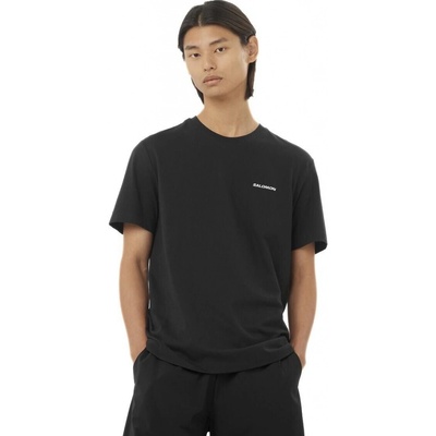 Salomon Chest Logo Regular Tee LC2526200 deep black