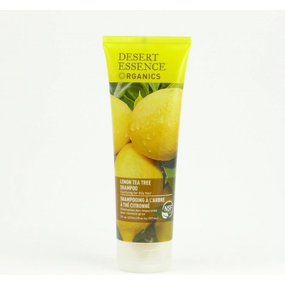 Desert Essence šampon pro mastné vlasy lemon tea tree 236 ml