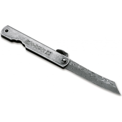 HIGO KINZOKU DAMASCUS Folding Knife 7.5 cm 01PE310