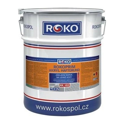 Základní barva Rokoprim akryl RK 102 šedá 12 Kg