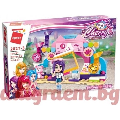 Qman Конструктор qman Стена за снимка 2027-3 (q2027-3)