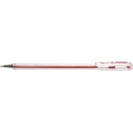 Pentel Химикалка, 0, 35 мм, капачка, PENTEL "Superb BK77", розова BK77-P (BK77-P)