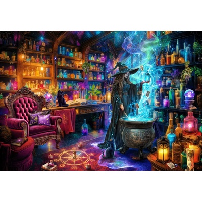 Bluebird Puzzle - Puzzle The Witch's Lair - 1 000 piese