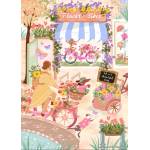 Pieces & Peace - Puzzle Flower Bikes - 500 piese