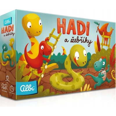 Albi Hady a rebríky Dinosaury