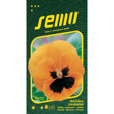 Semo Maceška zahradní - oranžová s okem 0,3g