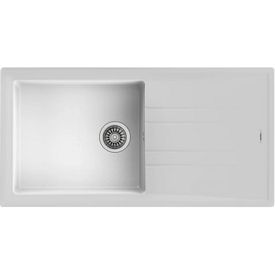 Teka Гранитна мивка, обръщаема, за шкаф 60 см Stone 60 L-TG БЯЛА (М.1020.БЯ)