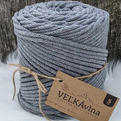 Velká vlna Špagát 5mm Olovo