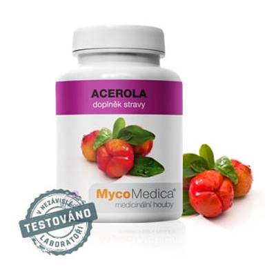 MycoMedica Acerola v optimální koncentraci 90 kapslí á 500mg