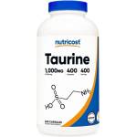 Nutricost Нервна и мозъчна функция - Таурин, 1000 mg/ 400 капсули (67950 (059101) NC)