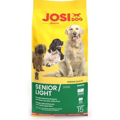 JosiDog Senior Light s kuracím mäsom 15 kg