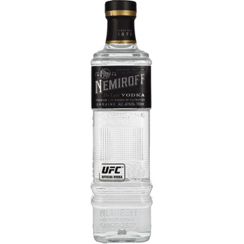 Nemiroff De Luxe 40% 0,7 l (čistá fľaša)