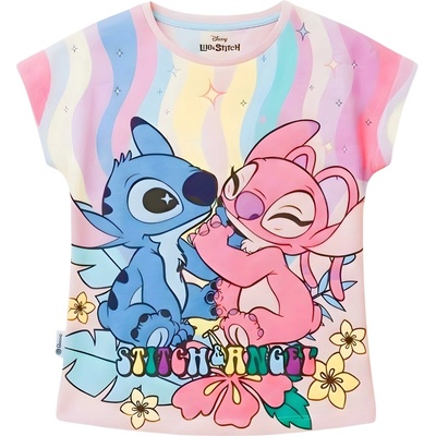 TRIČKO LILO A STITCH Em C865 růžové