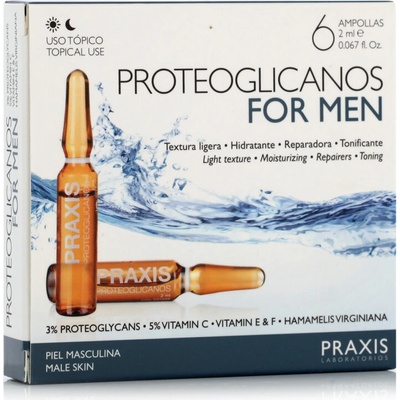 Praxis Proteoglicanos For Men ampoules 6 x 2 ml