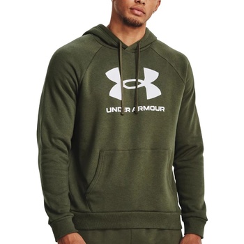 Under Armour Суитшърт с качулка Under Armour UA Rival Fleece Logo HD-GRN 1379758-390 Размер L