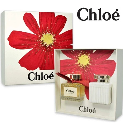 Chloé L'Eau de Parfum Intense Подаръчен комплект за жени Размер EDP 50 + 100 ml лосион за тяло