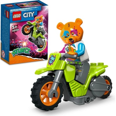 LEGO® City 60356 Medveď a kaskadérska motorka