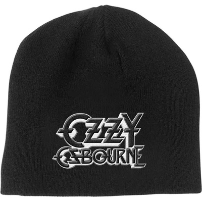 Ozzy Osbourne шапка Logo Black (OZZBEAN02B)