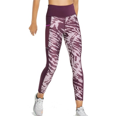 PUMA Клинове Puma 5K Graphic High Waist 7/8 Лилав Velikost XS