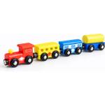 EmonaMall Дървен локомотив и три вагона EmonaMall - Код W5745 (W5745-201747019-2002017470195)