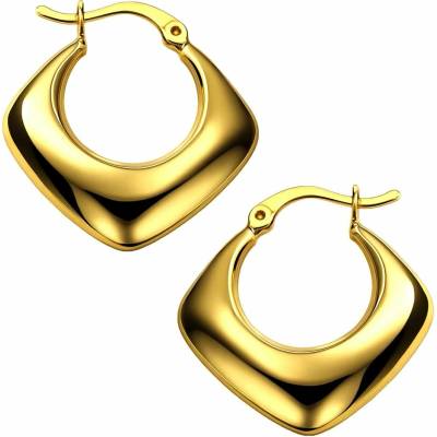 Zlaton Náušnice kruhy žluté zlato 2.3cm 3.2g N12092500944