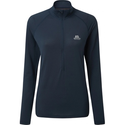 Mountain Equipment Solar Eclipse Wmns Zip Tee Blue Nights
