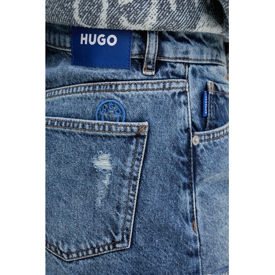 HUGO Blue къс панталон дамски деним Galimon_1_B (50559052)