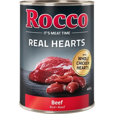 Rocco Икономична опаковка: Rocco Real Hearts 24 x 400 г - 2 различни вариации