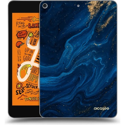 Picasee silikónový prehľadný obal pre Apple iPad mini 2019 5. gen Blue