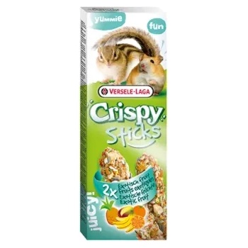 Versele-Laga Sticks Hamsters-Squirrels Exotic Fruit - Лакомство, стик за хамстери и катерици с екзотични плодове 2 х 55 гр
