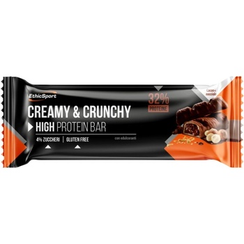 EthicSport CREAMY & CRUNCHY High Protein Bar [30 грама] Шоколад с лешник