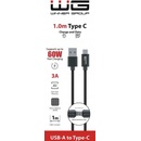 Winner WINKABCMIBLSB dátový USB-C, 1m, černý