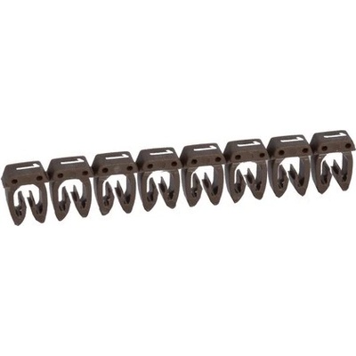 Značka CAB3 1,5 - 2,5 mm² symbol "1" hnedá 1200ks- balenie