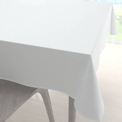 Biante Veľký teflónový štvorcový obrus TF-027 Biely bez vzoru 240x240 cm