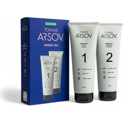 Tomas Arsov Green Tea šampon 250 ml + kondicionér 250 ml dárková sada