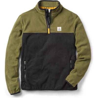 Passenger Мъжки поларен пуловер Passenger Set Off Recycled Polar 1/4 Zip Fleece 2.0 Fleece jumper - Khaki - размер XL (005-7043-0114)