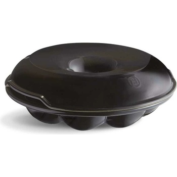 Image 1 of Emile Henry 31 см черна керамична кръгла форма за печене на питки emile henry