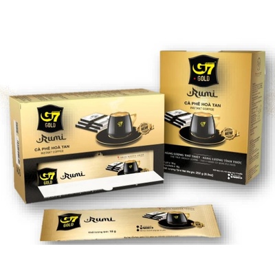Trung Nguyen G7 Gold Rumi Instant Pack 14 x 18 g