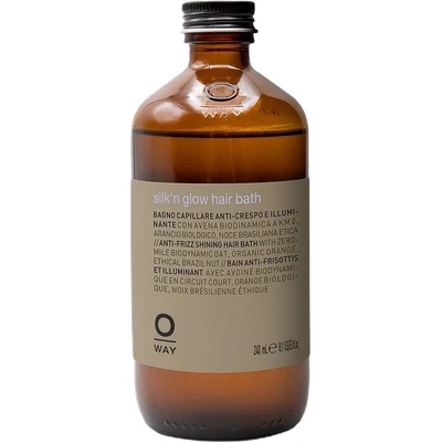 OWAY Silk'n Glow Hair Bath šampon pro hebkost a lesk vlasů 240 ml