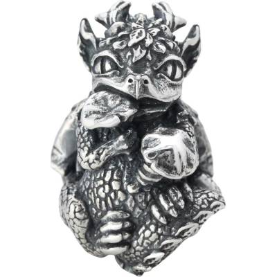 Stříbrný šperk Dřevěný Drak - Elfbeads Ag 925/1000, 7 g